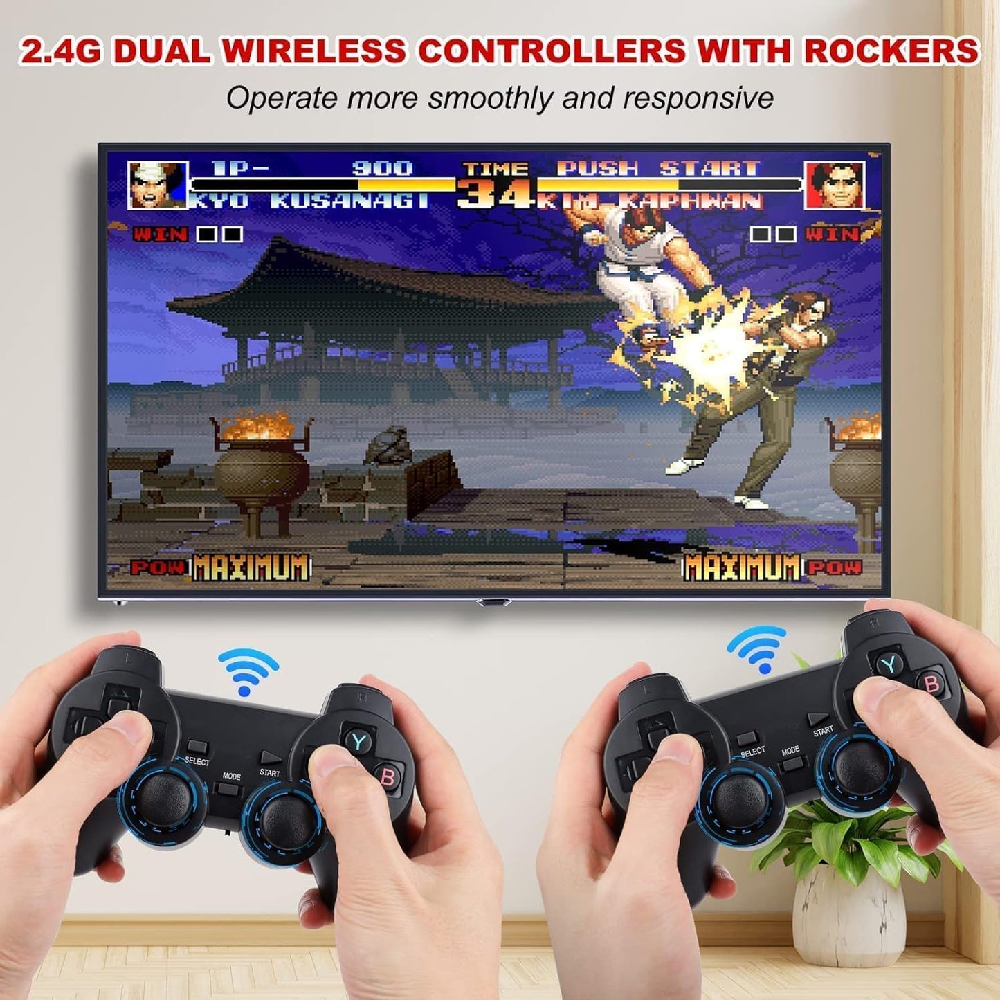 2.4g wireless controller gamepad