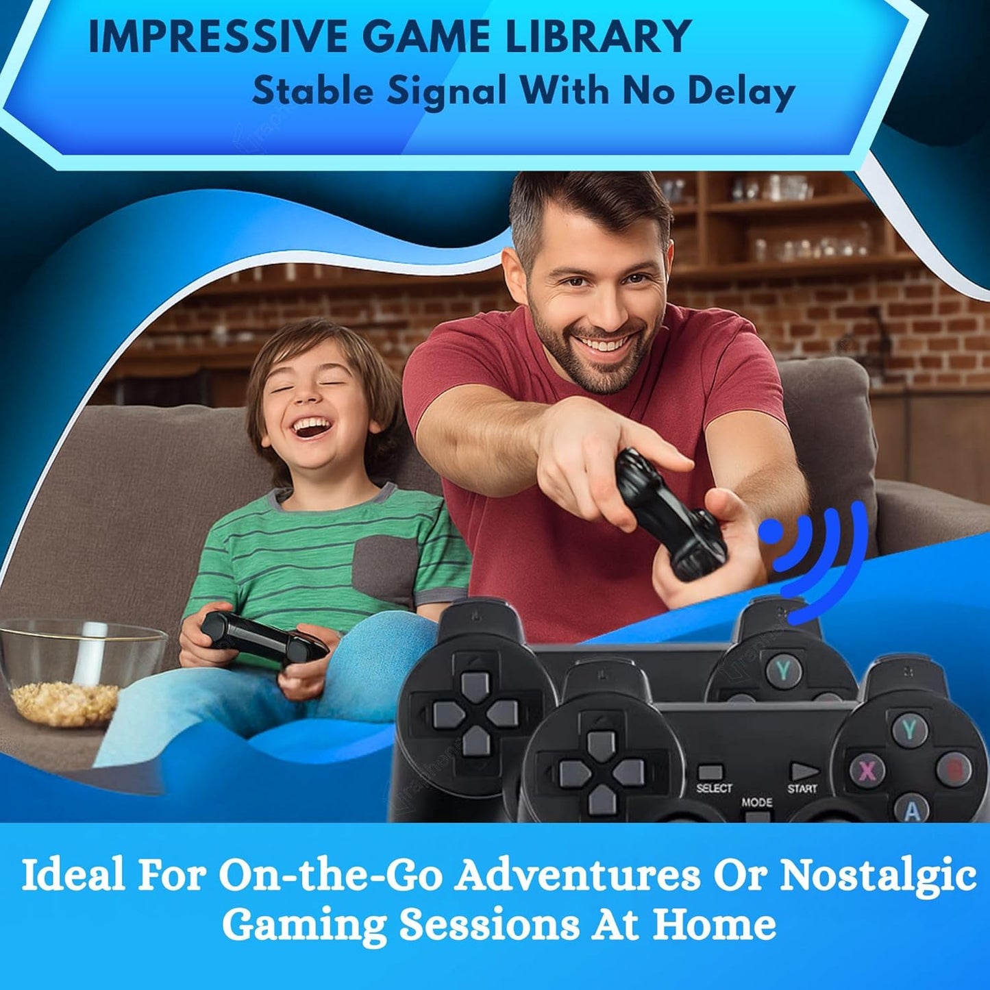 2.4g wireless controller gamepad